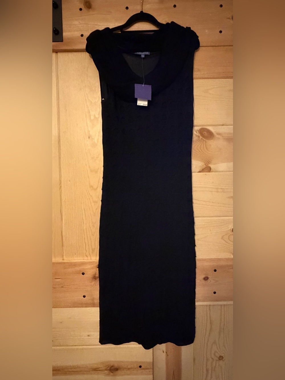 Vivienne Tam Black Maxi Knit Dress (131)